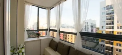 Тюль для балкона і лоджії поради щодо вибору і кріпленню (тюль) Тюль для балкона і лоджії поради щодо вибору і кріпленню