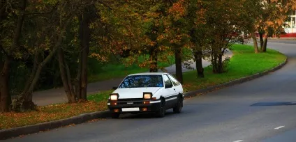 Тюнінг toyota sprinter trueno АЕ85 (тойота спринтер труено АЕ85) така тільки у мене і у Кейіті