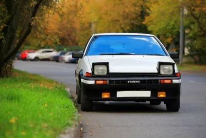 Тюнінг toyota sprinter trueno АЕ85 (тойота спринтер труено АЕ85) така тільки у мене і у Кейіті