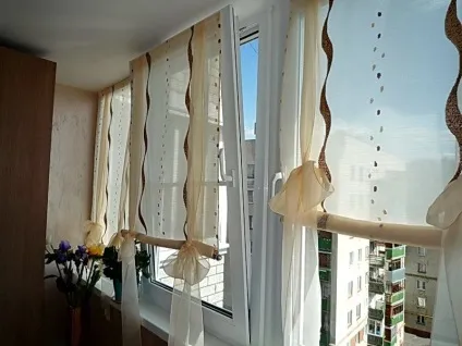 Тюль для балкона і лоджії поради щодо вибору і кріпленню (тюль) Тюль для балкона і лоджії поради щодо вибору і кріпленню