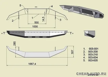 Посилені бампера на ниву своїми руками креслення (як зробити діод своїми руками) Посилені бампера на ниву своїми руками креслення