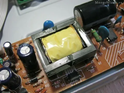 Усуваємо високочастотний писк (свист) в блоці живлення dvd-плеєра philips dvp5102kx (писк) Усуваємо високочастотний писк (свист) в блоці живлення dvd-плеєра philips dvp5102kx