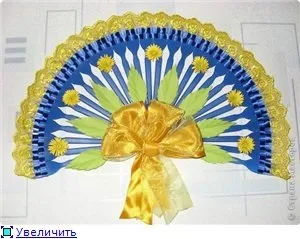 Віяла з одноразових вилок