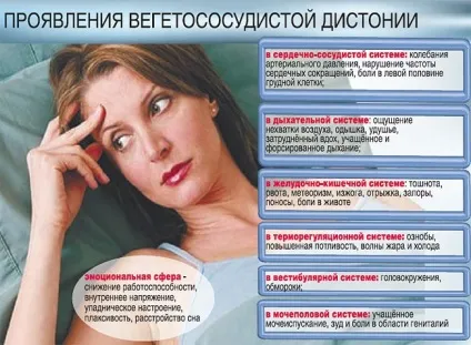 Вегетосудинна дистонія причини, симптоми, лікування (вегетосудинна) Вегетосудинна дистонія причини, симптоми, лікування