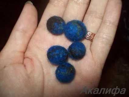 Валяємо намистини з вовни! (Майстер-клас), країна майстрів (прикраса) Валяємо намистини з вовни! (Майстер-клас), країна майстрів