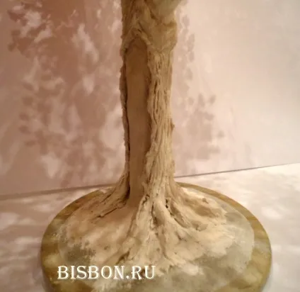 Варіант оформлення дерева з оголеним стовбуром, кориця (дерева) Варіант оформлення дерева з оголеним стовбуром, кориця