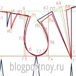 Форма-основа плечового виробу для дітей