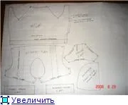 Форма куртки для собаки