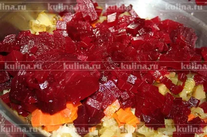 Вінегрет - рецепт приготування з фото від (кубиками додати салат) Вінегрет - рецепт приготування з фото від