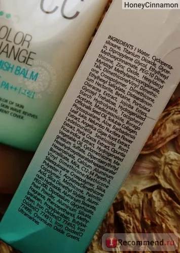Ст крем welcos color change blemish balm - «ст або сс корейці не перестають дивувати - тепер (color) Ст крем welcos color change blemish balm - «ст або сс корейці не перестають дивувати - тепер