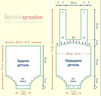 Вяжем детям гачком на літо