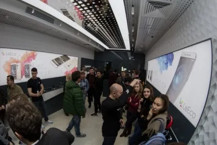 ВУкаіни відкрився перший флагманський магазин leeco (росії) ВУкаіни відкрився перший флагманський магазин leeco