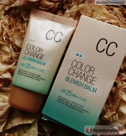 Ст крем welcos color change blemish balm - «ст або сс корейці не перестають дивувати - тепер (крем) Ст крем welcos color change blemish balm - «ст або сс корейці не перестають дивувати - тепер