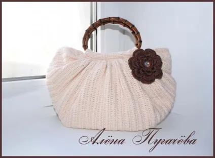 В'яжемо сумку «огрядний мішок» - ярмарок майстрів - ручна робота, handmade (аксесуари ручної роботи) В'яжемо сумку «огрядний мішок» - ярмарок майстрів - ручна робота, handmade