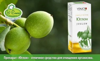 Юглон і препарати на основі чорного горіха від паразитів опис, склад, застосування (паразитів) Юглон і препарати на основі чорного горіха від паразитів опис, склад, застосування