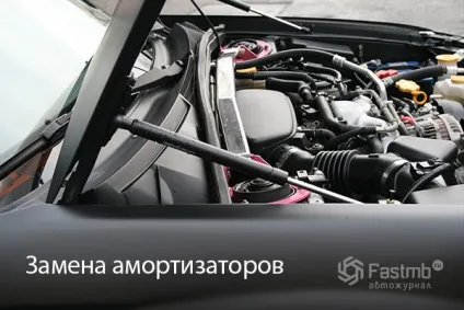 Заміна амортизаторів капота або кришки багажника