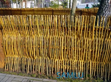 Забір своїми руками огорожу з арматури, гілок, ракушняка (паркан) Забір своїми руками огорожу з арматури, гілок, ракушняка