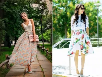 Спідниця в квіточку з чим краще носити (консультація по стилю) Спідниця в квіточку з чим краще носити