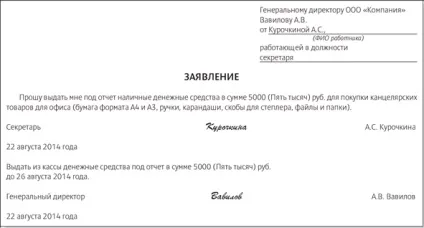 Заява на аванс зразок, в рахунок заробітної плати, правила складання (заява на аванс зразок в рахунок заробітної плати) Заява на аванс зразок, в рахунок заробітної плати, правила складання