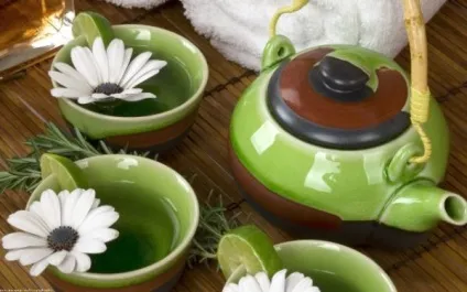 Зелений чай для особи - маски - креми - кубики льоду - відвари - скраби (особи) Зелений чай для особи - маски - креми - кубики льоду - відвари - скраби