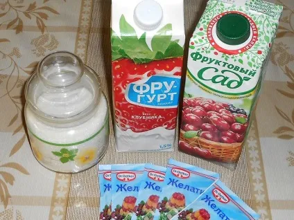 Желе із соку - рецепт приготування (рецепт) Желе із соку - рецепт приготування