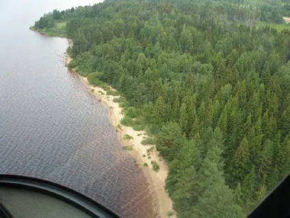 Земельна ділянка на березі озера (земельну ділянку поруч з водоймою на березі біля озера Волго в Підмосков'ї товариські область недорогі у води куплю купити землю продаж) Земельна ділянка на березі озера