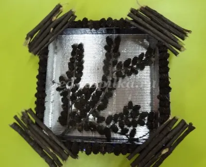Зимова картина своїми руками (зимова) Зимова картина своїми руками