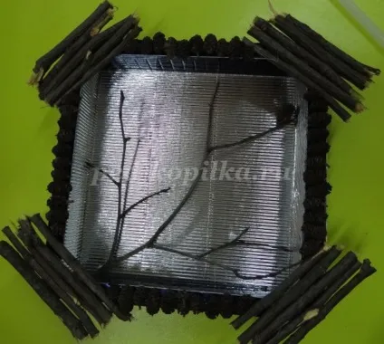 Зимова картина своїми руками (руками) Зимова картина своїми руками