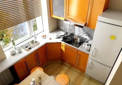 Дизайн кухні в хрущовці - уроки грамотного декорування (кухні) Дизайн кухні в хрущовці - уроки грамотного декорування