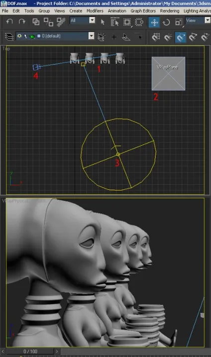 Dof за допомогою vrayphysicalcamera - уроки 3ds max (пост DOF-a саме) Dof за допомогою vrayphysicalcamera - уроки 3ds max