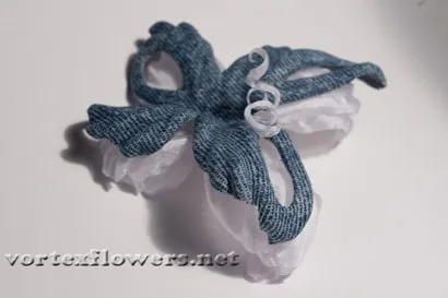 Метелик з тканини, vortex flowers
