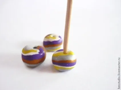 Намистини з пластики «карамельки» - ярмарок майстрів - ручна робота, handmade (hm studio) Намистини з пластики «карамельки» - ярмарок майстрів - ручна робота, handmade