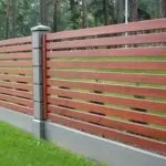 Дерев'яний паркан з обрізної дошки своїми руками - фото і відео (дерев'яний) Дерев'яний паркан з обрізної дошки своїми руками - фото і відео