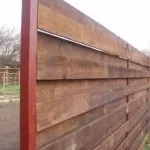 Дерев'яний паркан з обрізної дошки своїми руками - фото і відео (дошки) Дерев'яний паркан з обрізної дошки своїми руками - фото і відео
