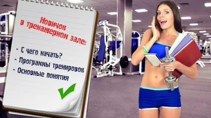 Що потрібно знати початківцю спортсмену в тренажерному залі (базові вправи для новачка) Що потрібно знати початківцю спортсмену в тренажерному залі