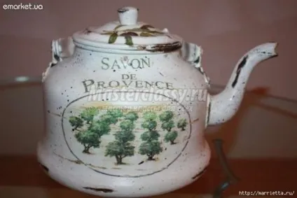 Декоруємо старий чайник