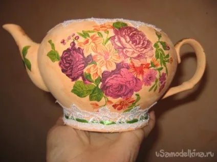 Декорування чайника своїми руками (декорування) Декорування чайника своїми руками