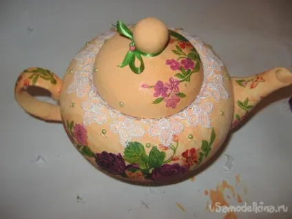 Декорування чайника своїми руками (декорування) Декорування чайника своїми руками