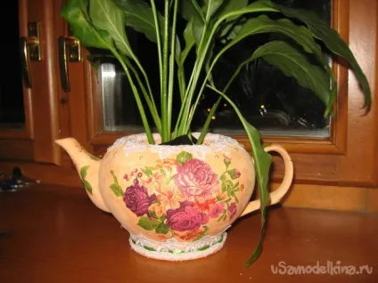 Декорування чайника своїми руками (декорування) Декорування чайника своїми руками