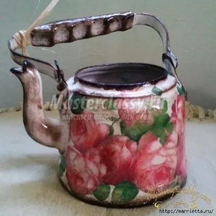 Декоруємо старий чайник