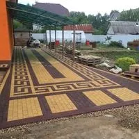 Дваквадрата - укладання тротуарної плитки під ключ (тротуарної) Дваквадрата - укладання тротуарної плитки під ключ