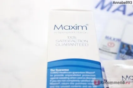 Дезодорант-антиперспірант corad healthcare maxim 15% - «дезодорант-антиперспірант maxim для (corad) Дезодорант-антиперспірант corad healthcare maxim 15% - «дезодорант-антиперспірант maxim для