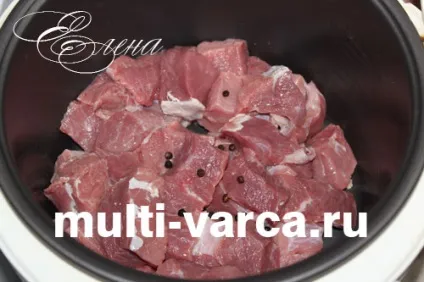 Домашня тушонка з яловичини в мультиварці (мультиварці) Домашня тушонка з яловичини в мультиварці
