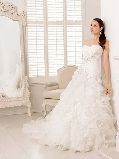 Французька грація весільні сукні від - divina sposa, колекція 2013 (сукні) Французька грація весільні сукні від - divina sposa, колекція 2013