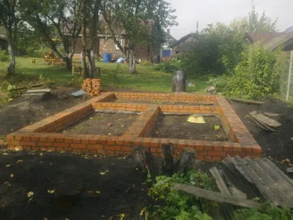 Фундамент під баню своїми руками який краще вибрати (баню) Фундамент під баню своїми руками який краще вибрати