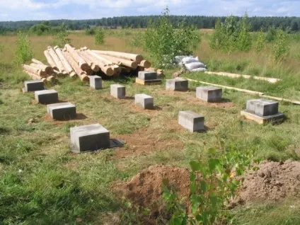 Фундамент під баню своїми руками який краще вибрати (який) Фундамент під баню своїми руками який краще вибрати