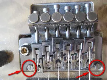 Floyd rose настройка