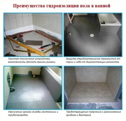 Гідроізоляція підлоги у ванній кімнаті своїми руками - способи виконання (статі) Гідроізоляція підлоги у ванній кімнаті своїми руками - способи виконання