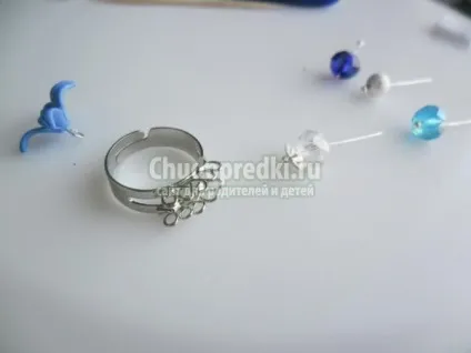 Вишукане кільце з полімерної глини