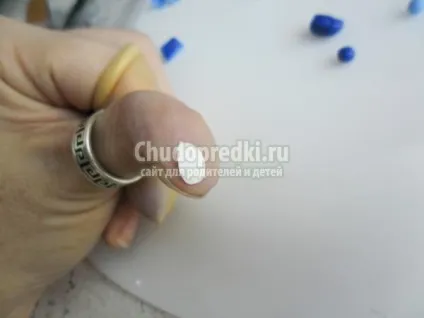 Вишукане кільце з полімерної глини